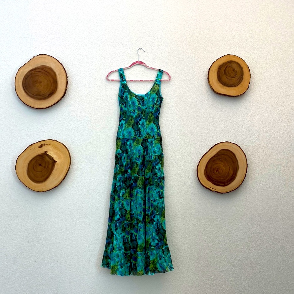 *Brand New* Jones Wear Dress Peacock Colored Dress, Size 4
